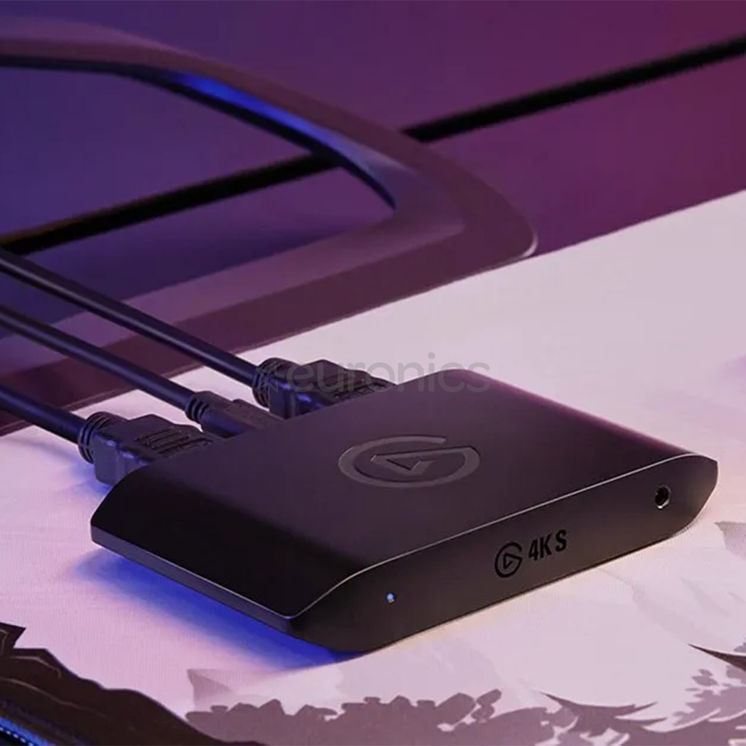 Elgato 4K S, melna - Video tveršanas ierīce
