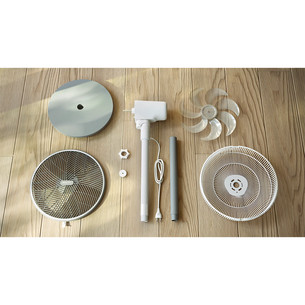 Philips 2000 Series, white/grey - Pedestal fan