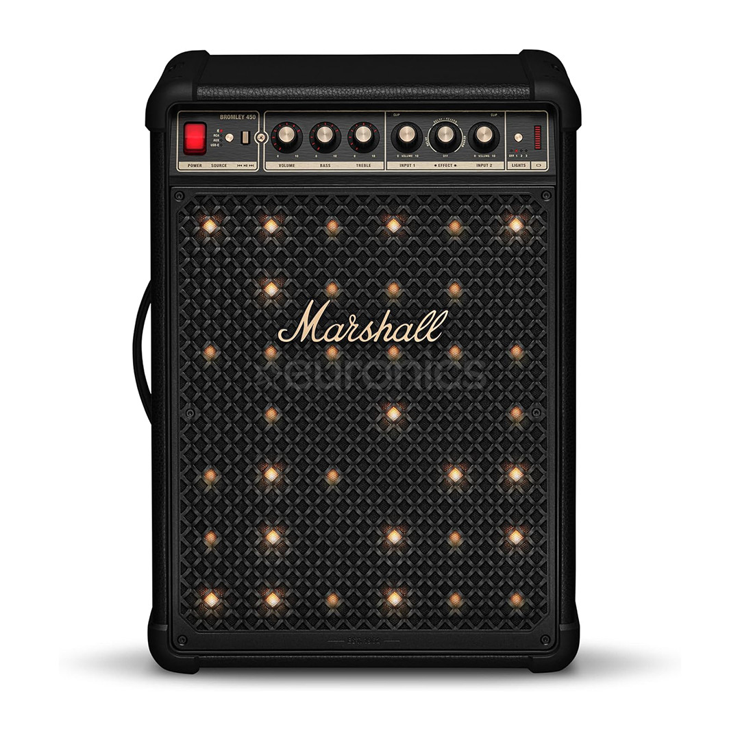 Marshall Bromley 450, черный/бронзовый - Портативная беспроводная колонка