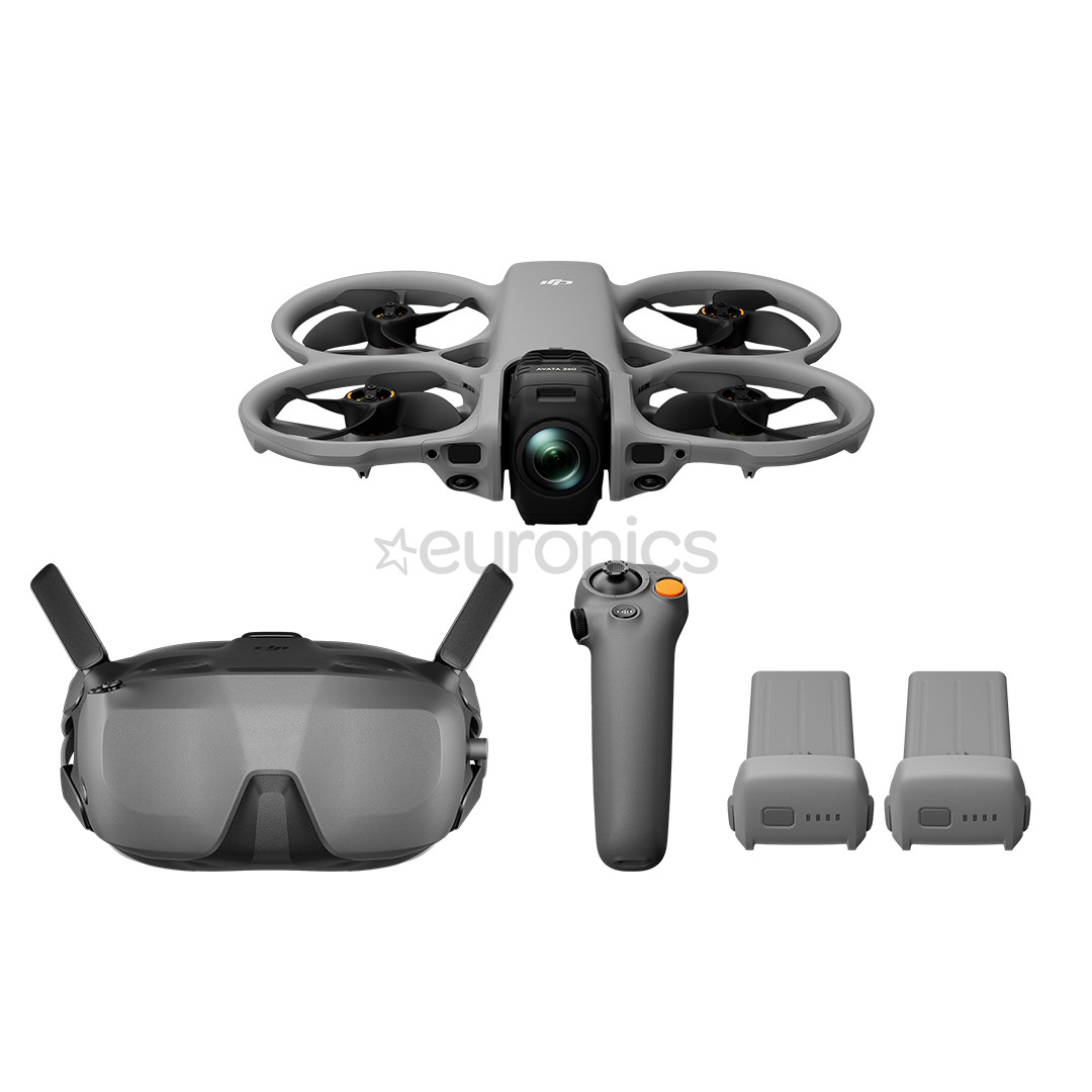 DJI Avata 360 Motion Fly More Combo, DJI Goggles N3, серый - Дрон