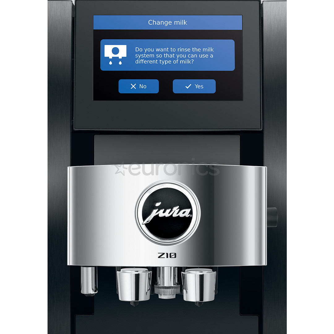 JURA Z10 Aluminium Black (EB), черный - Кофемашина