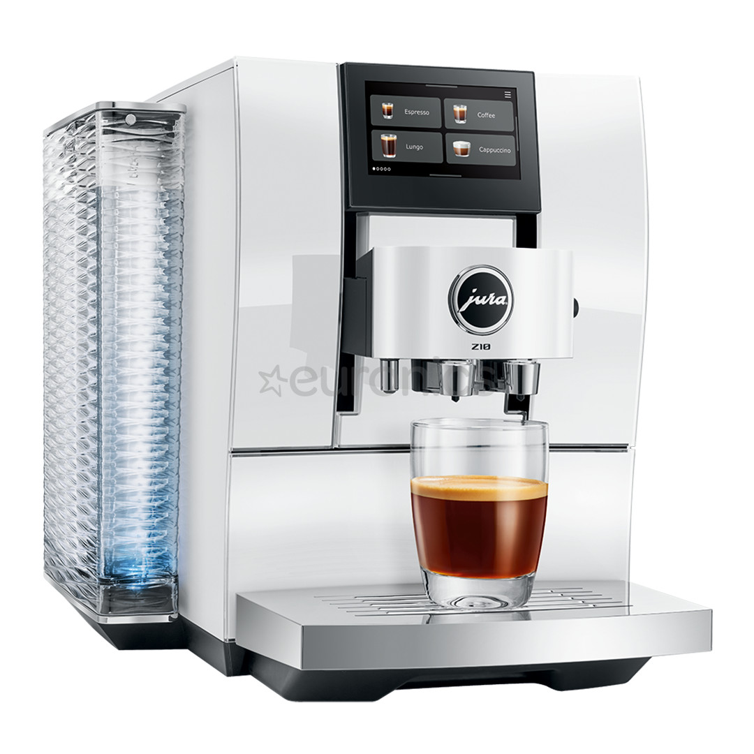JURA Z10 Aluminium White (EB), белый - Кофемашина