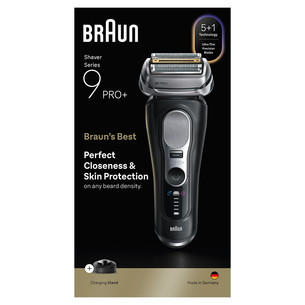 Braun Series 9 Pro+, Wet & Dry, black - Shaver