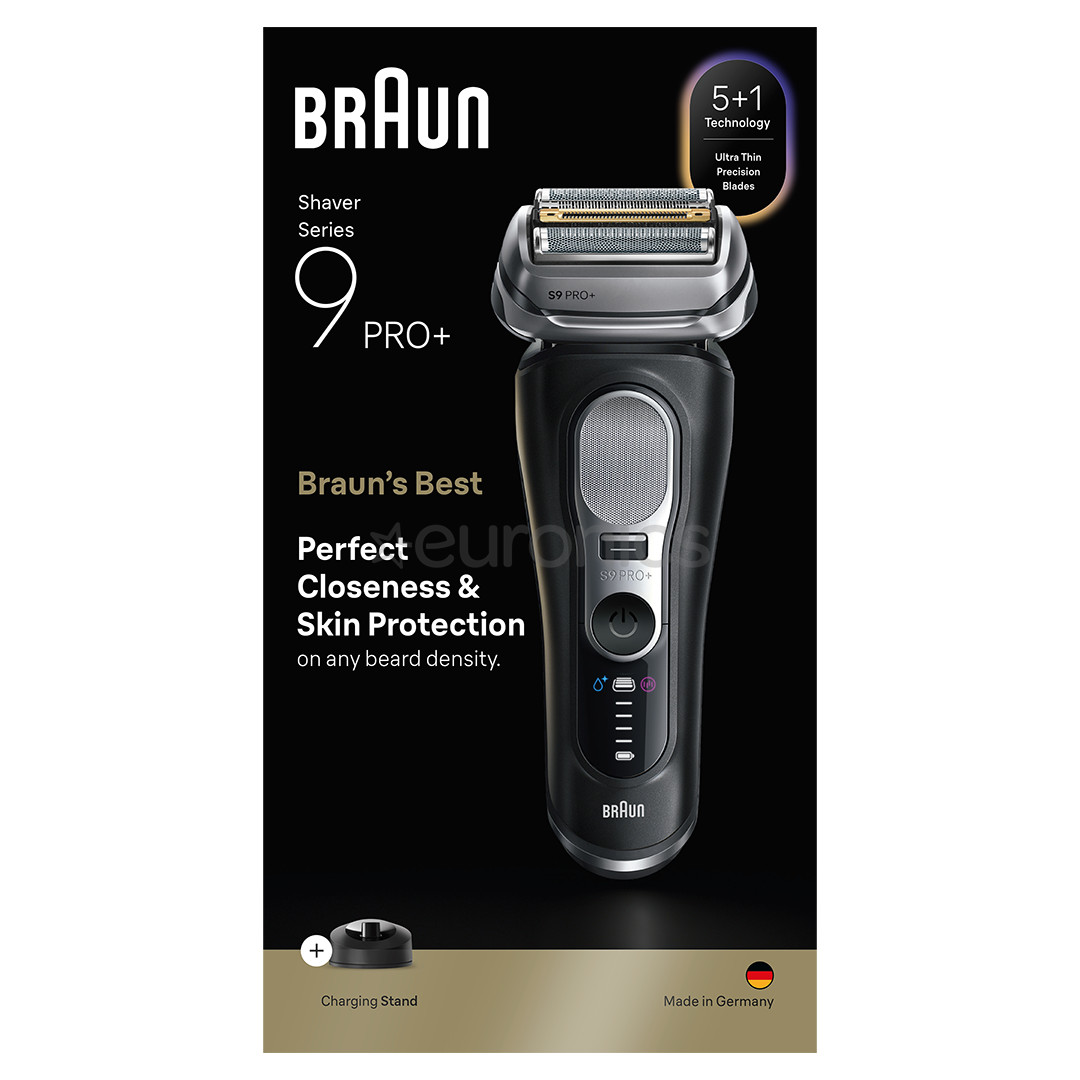 Braun Series 9 Pro+, Wet & Dry, black - Shaver