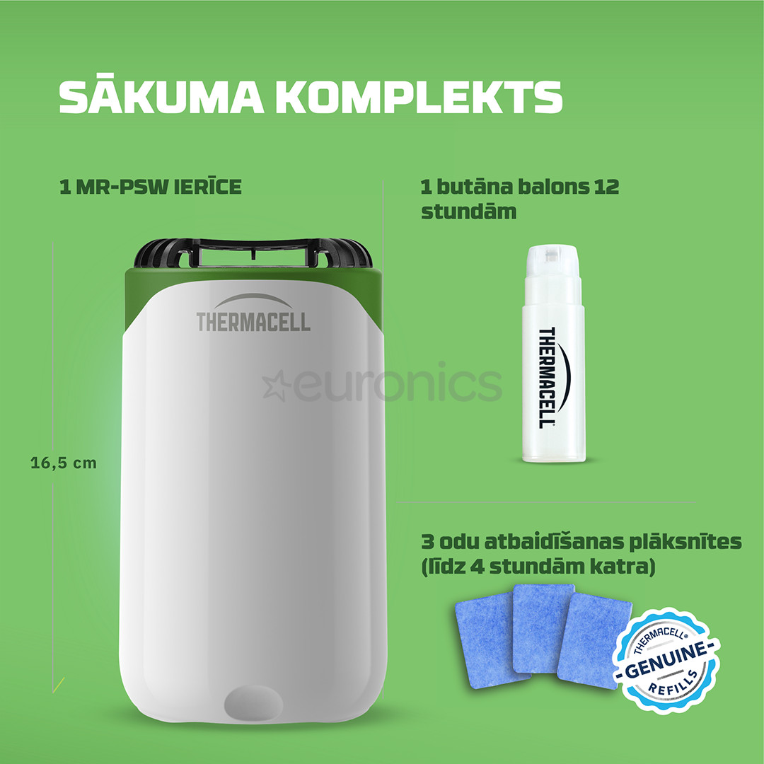 Thermacell Halo Mini, balta - Odu un knišļu atbaidītājs