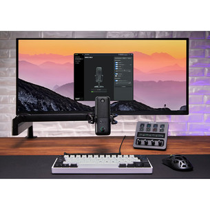 Elgato Wave:3 MK.2, melna - Mikrofons