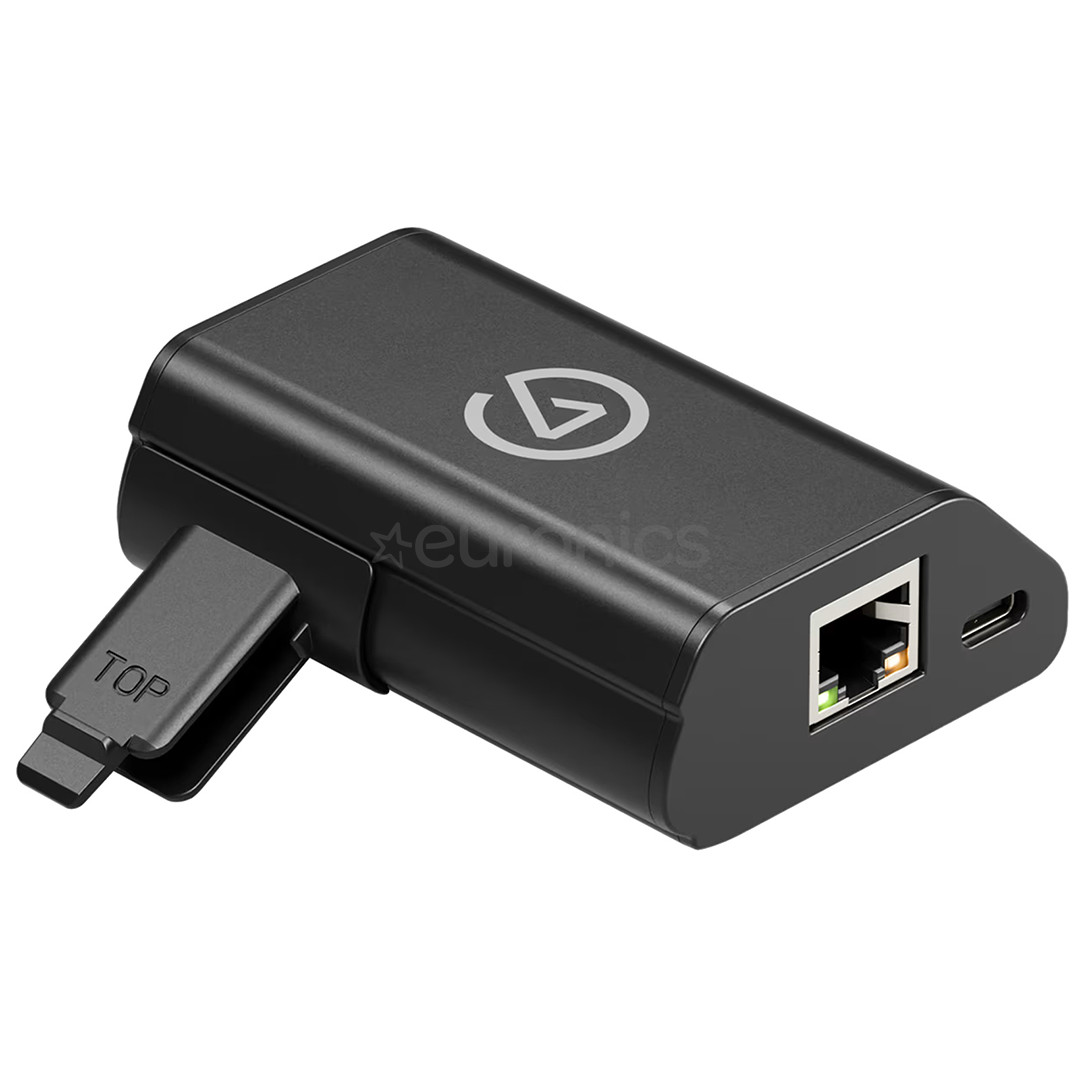 Elgato Network Dock, melna - Adapteris