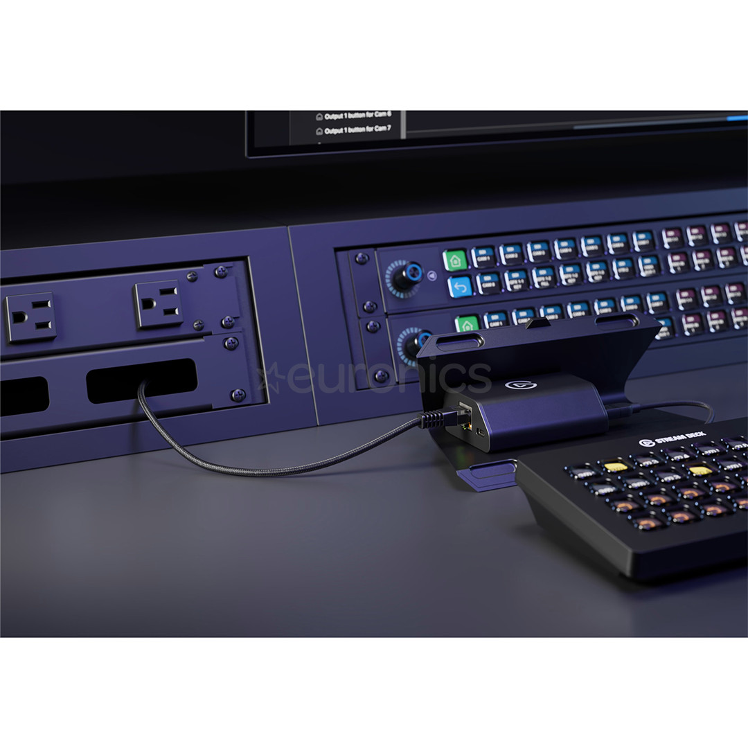Elgato Network Dock, melna - Adapteris