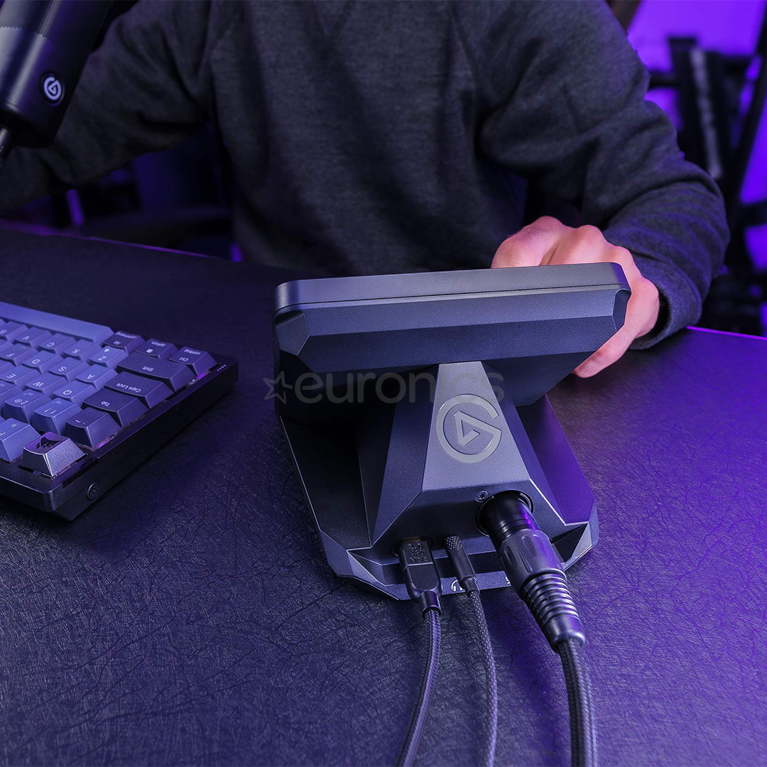 Elgato XLR Dock MK.2, Stream Deck+, melna - Aksesuārs