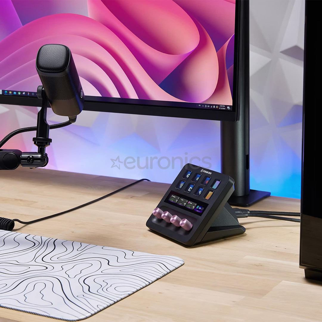 Elgato XLR Dock MK.2, Stream Deck+, melna - Aksesuārs