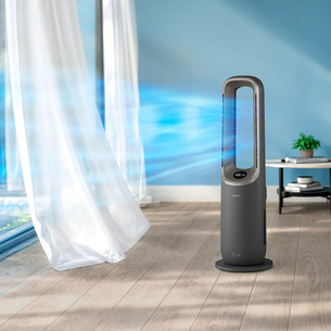 Philips Air Performer 9000 Series, 4in1, 2200 W, pelēka - Gaisa attīrītājs, ventilators, sildītājs un mitrinātājs