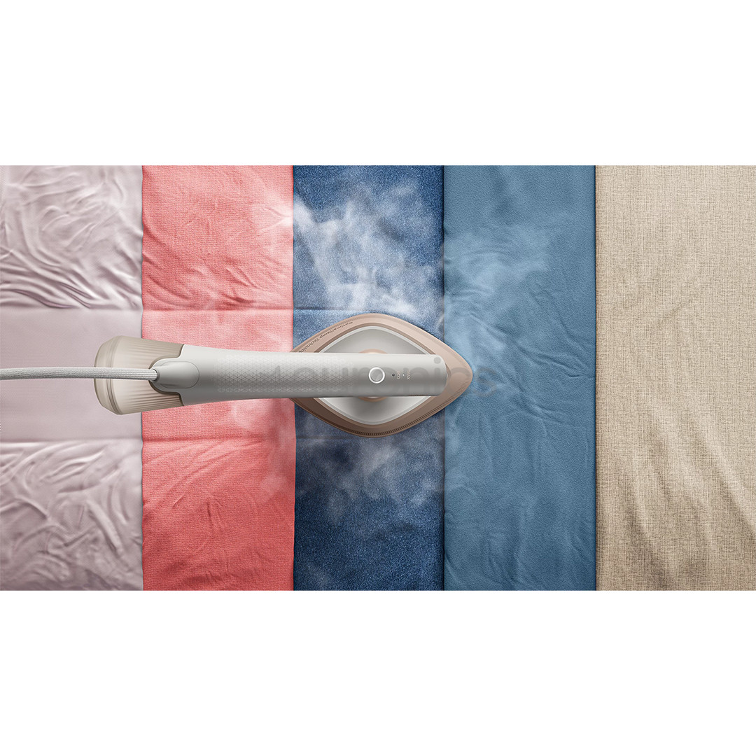 Philips OneTurn, 1800 W, balta/bēša - Rokas apģērbu tvaicētājs