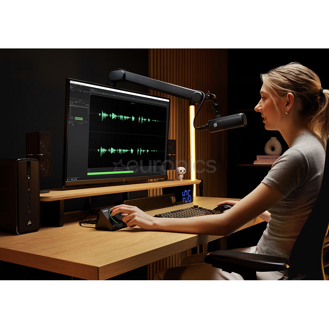 Elgato Wave XLR MK.2, melna - Mikrofona interfeiss