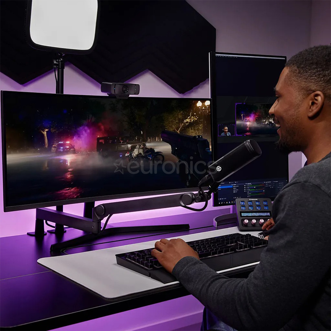 Elgato Wave Mic Arm Pro (Low Profile), melna - Statīvs mikrofonam