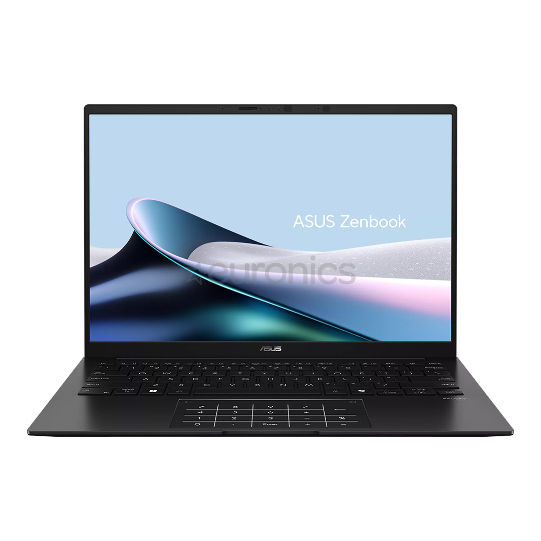 Asus Zenbook 14 OLED, 14'', WUXGA, OLED, Ryzen AI 5, 16 GB, 1 TB, ENG, melna - Portatīvais dators