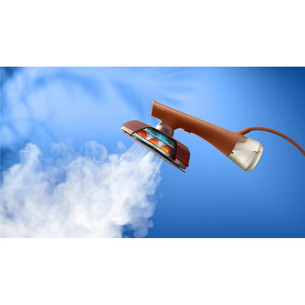 Philips OneTurn, 1800 W, brūna/bēša - Rokas apģērbu tvaicētājs