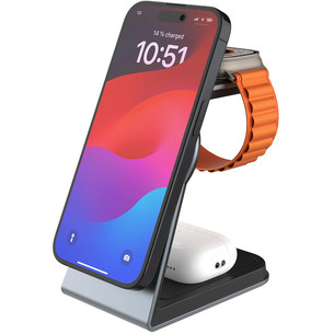 Fixed MagPowerstation Alu, space gray - Charging stand