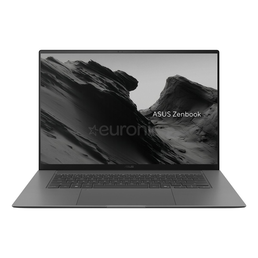 Asus Zenbook S 16 OLED, 16'', 3K, OLED, 120 Hz, Ryzen AI 9, 32 GB, 1 TB, ENG, pelēka - Portatīvais dators
