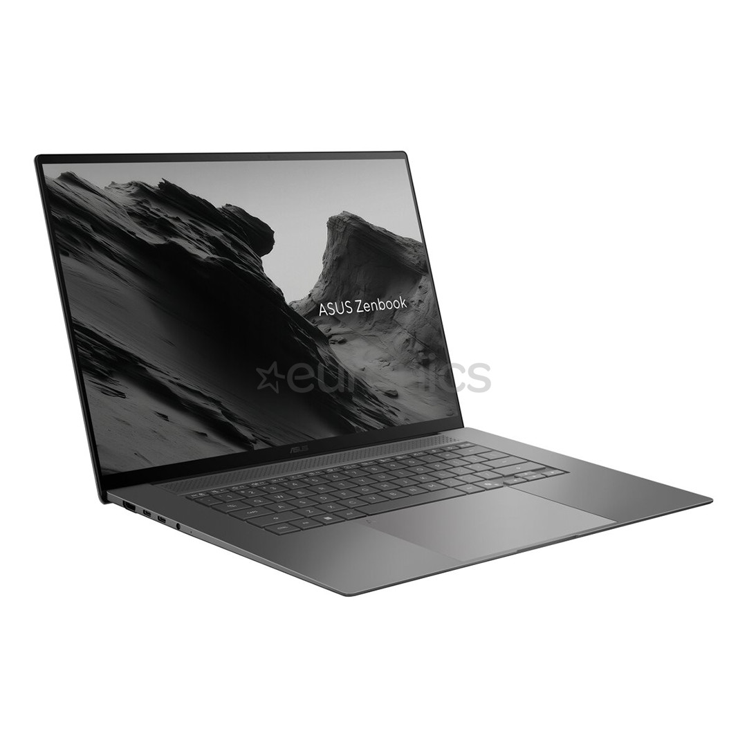 Asus Zenbook S 16 OLED, 16'', 3K, OLED, 120 Hz, Ryzen AI 9, 32 GB, 1 TB, ENG, pelēka - Portatīvais dators