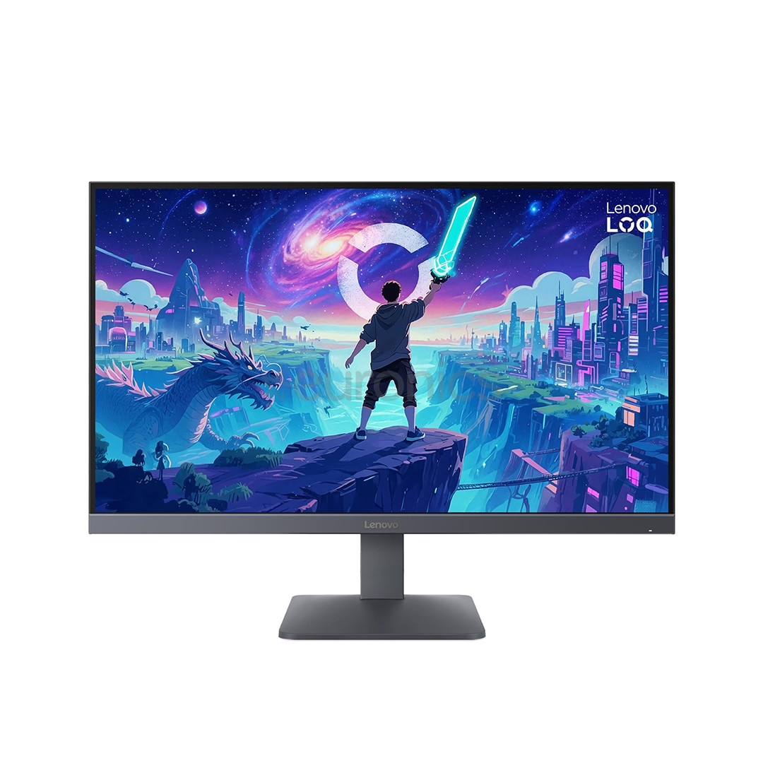 Lenovo LOQ 27Q-10, 27'', QHD, 180 Гц, серый - Монитор 68F3GACBEU