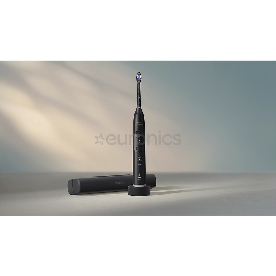 Philips Sonicare Series 6500, melna - Elektriskā zobu birste