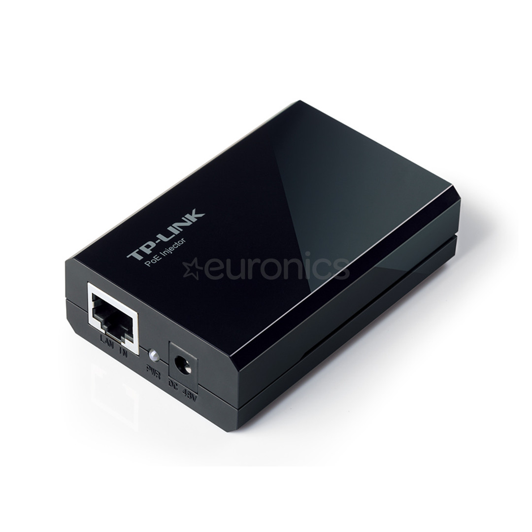 TP-Link TL-POE150S PoE Injector, IEEE 802.3af, black - PoE Adapter