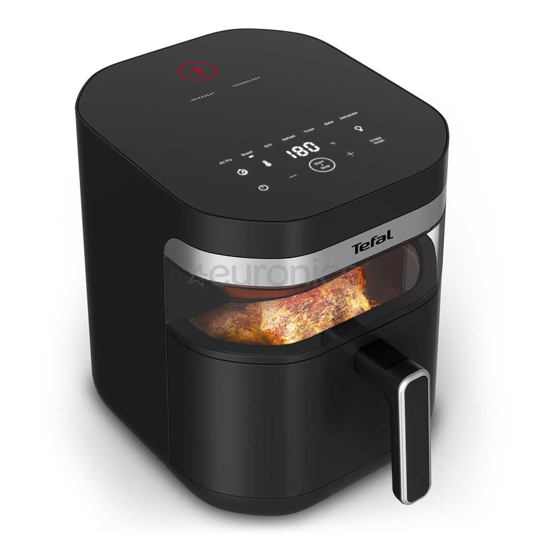 Tefal Easy Fry Infrared, 2180 W, 7 L, melna - Karstā gaisa friteris