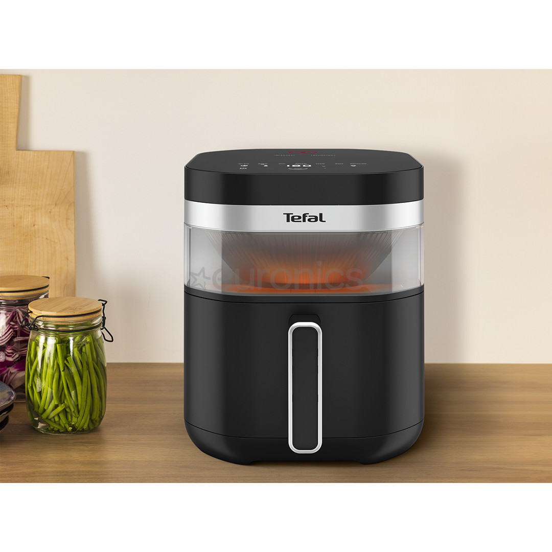 Tefal Easy Fry Infrared, 2180 W, 7 L, melna - Karstā gaisa friteris