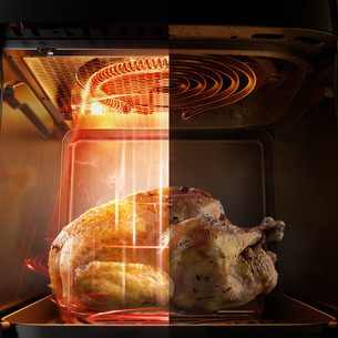 Tefal Easy Fry Infrared, 2180 W, 7 L, melna - Karstā gaisa friteris