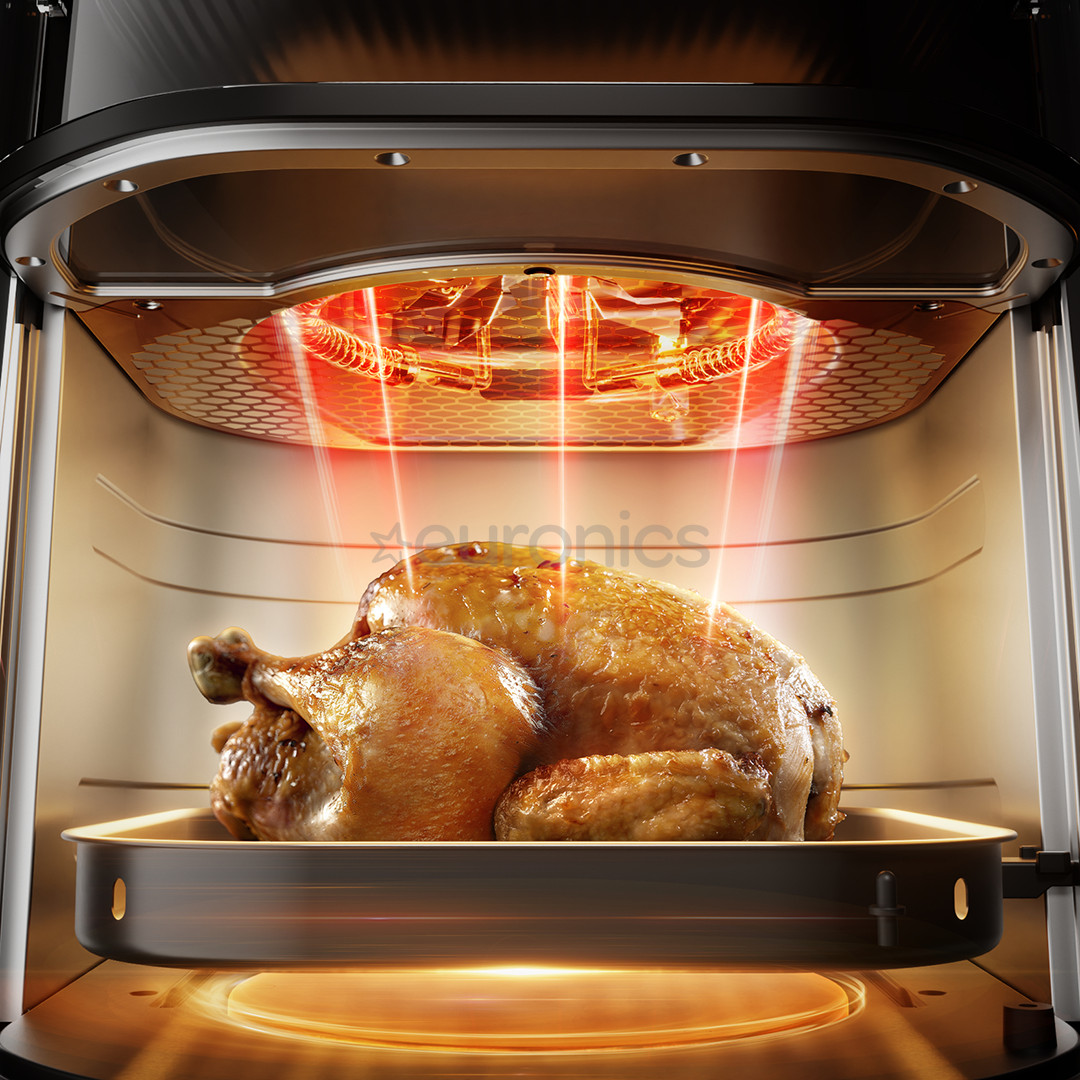 Tefal Easy Fry Infrared, 2180 W, 7 L, melna - Karstā gaisa friteris