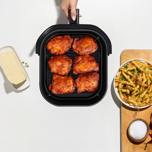 Tefal Easy Fry Infrared, 2180 W, 7 L, melna - Karstā gaisa friteris