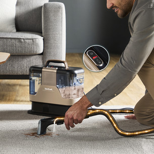 Tefal Clean It Hot & Cold, black/copper - Carpet cleaner