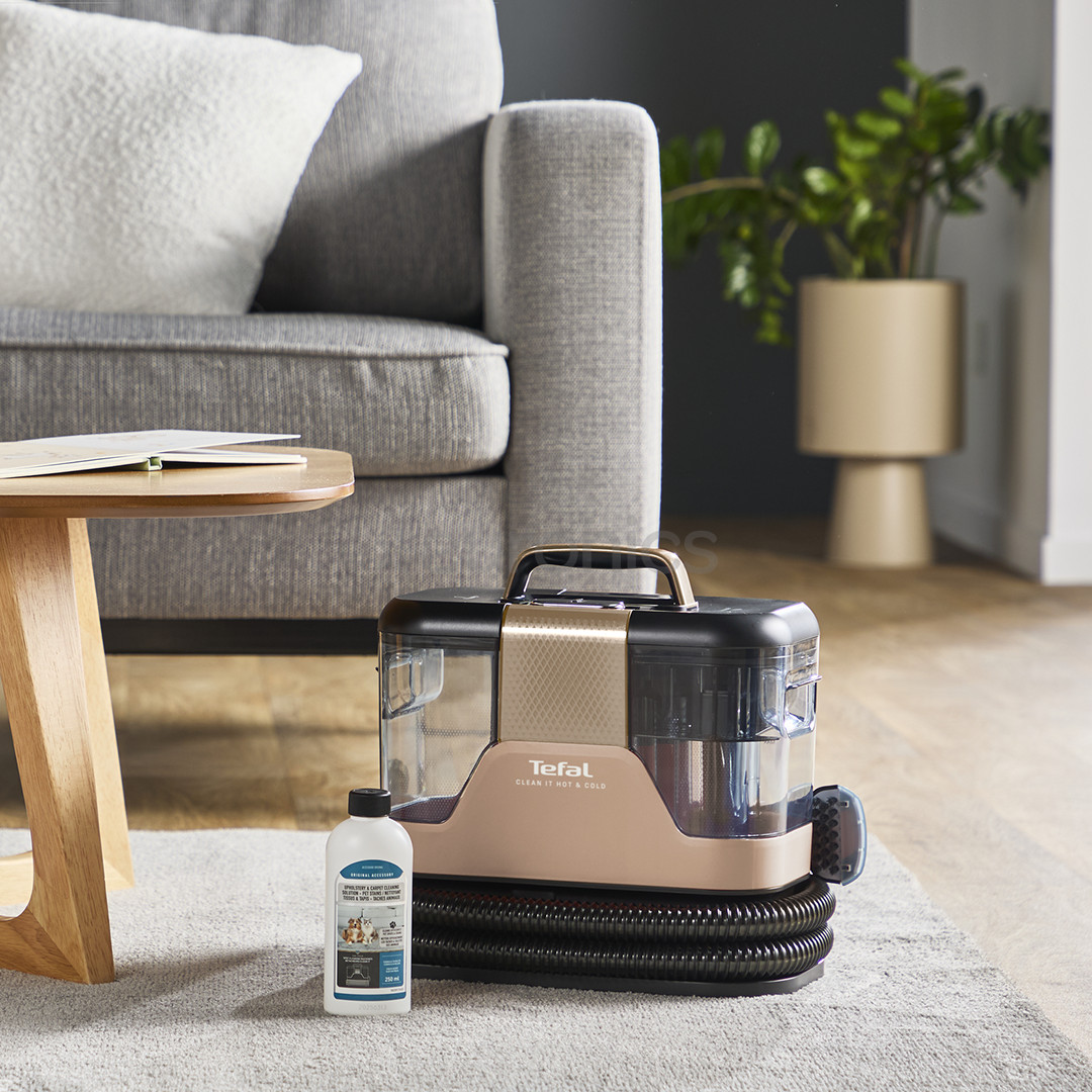 Tefal Clean It Hot & Cold, black/copper - Carpet cleaner