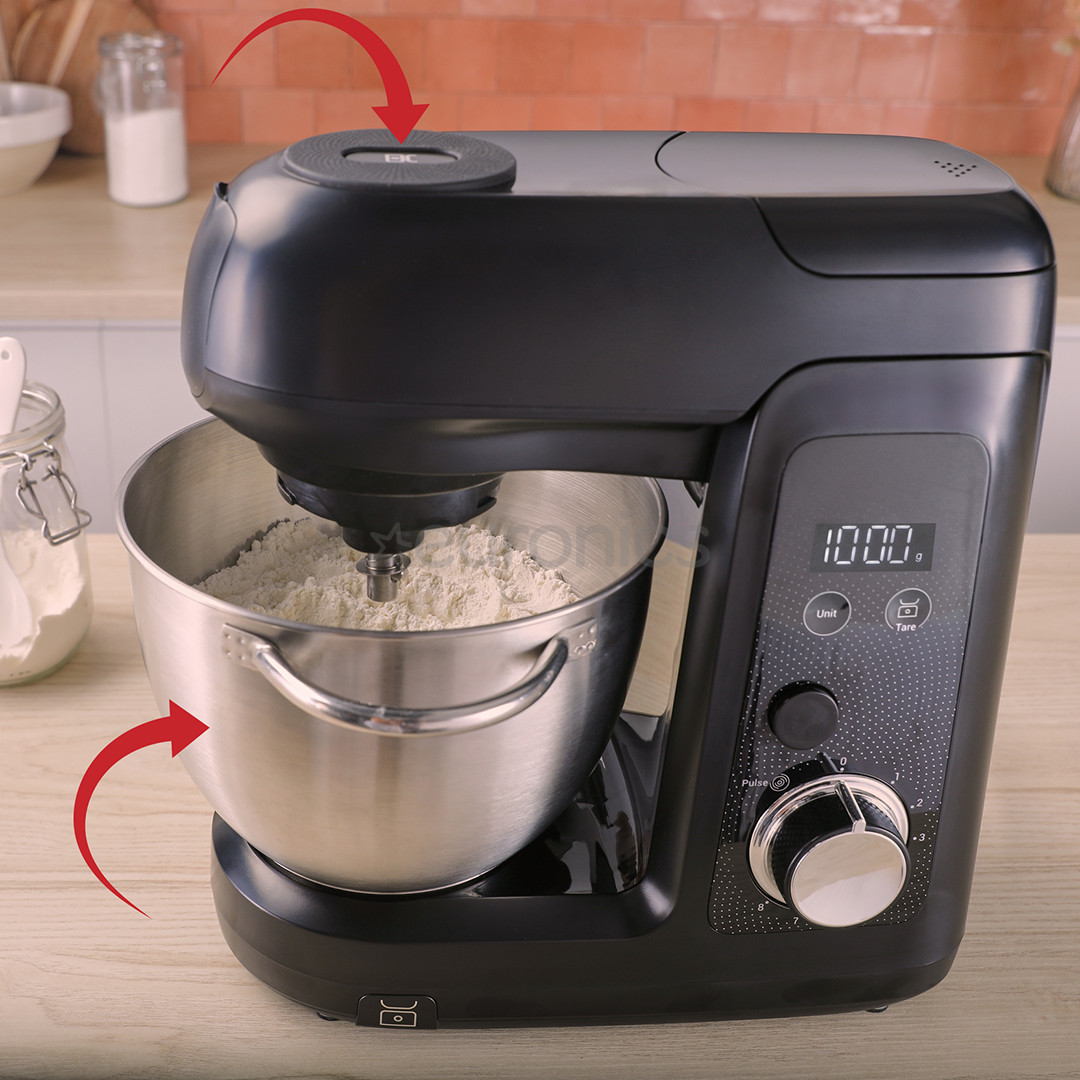 Tefal Bake Partner +, 1100 W, melna - Virtuves kombains