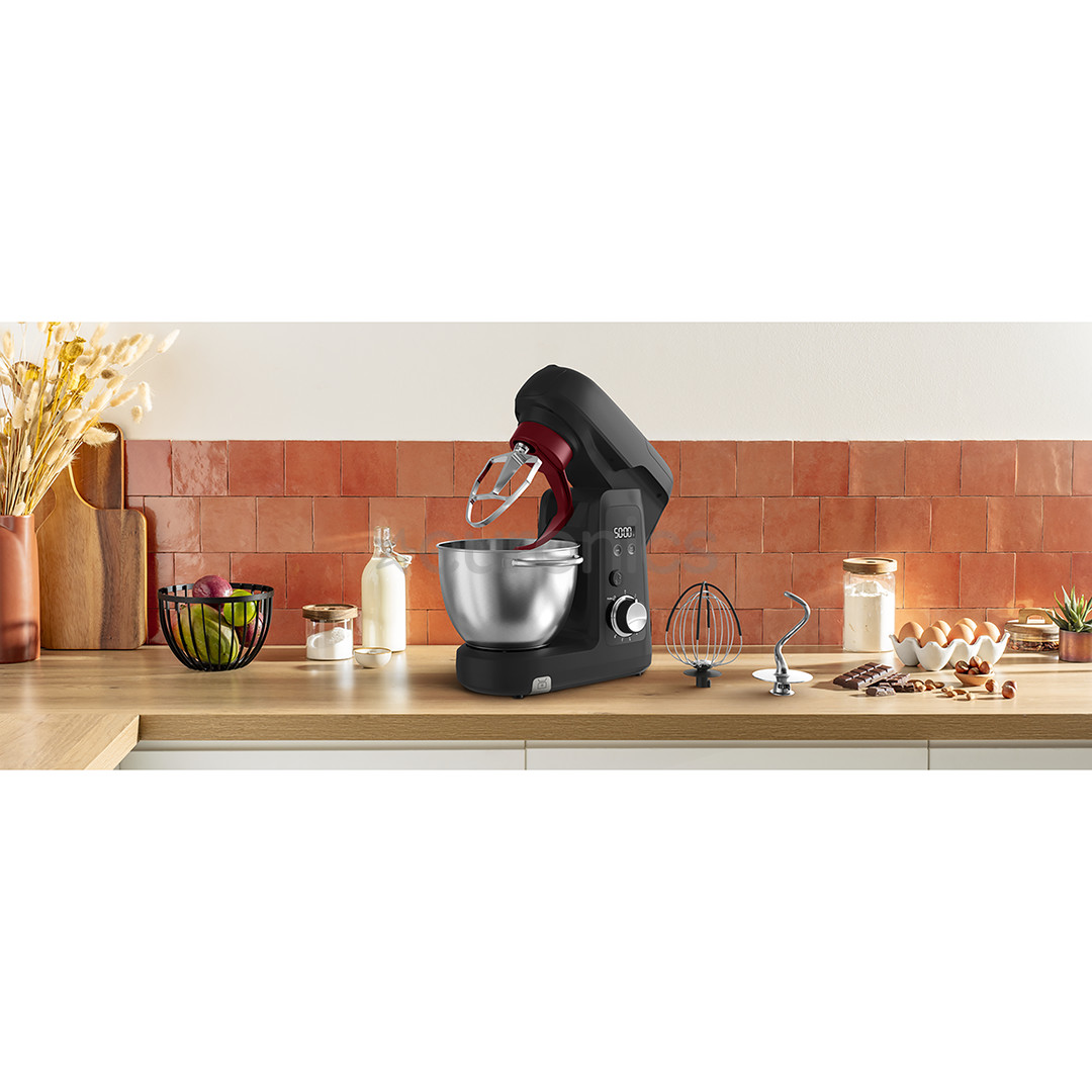 Tefal Bake Partner +, 1100 W, melna - Virtuves kombains