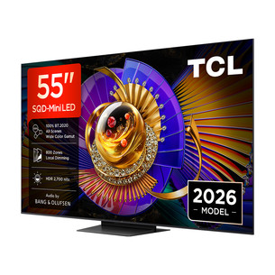 TCL C7L, 55'', 4K UHD, SQD-Mini LED, melna - Televizors