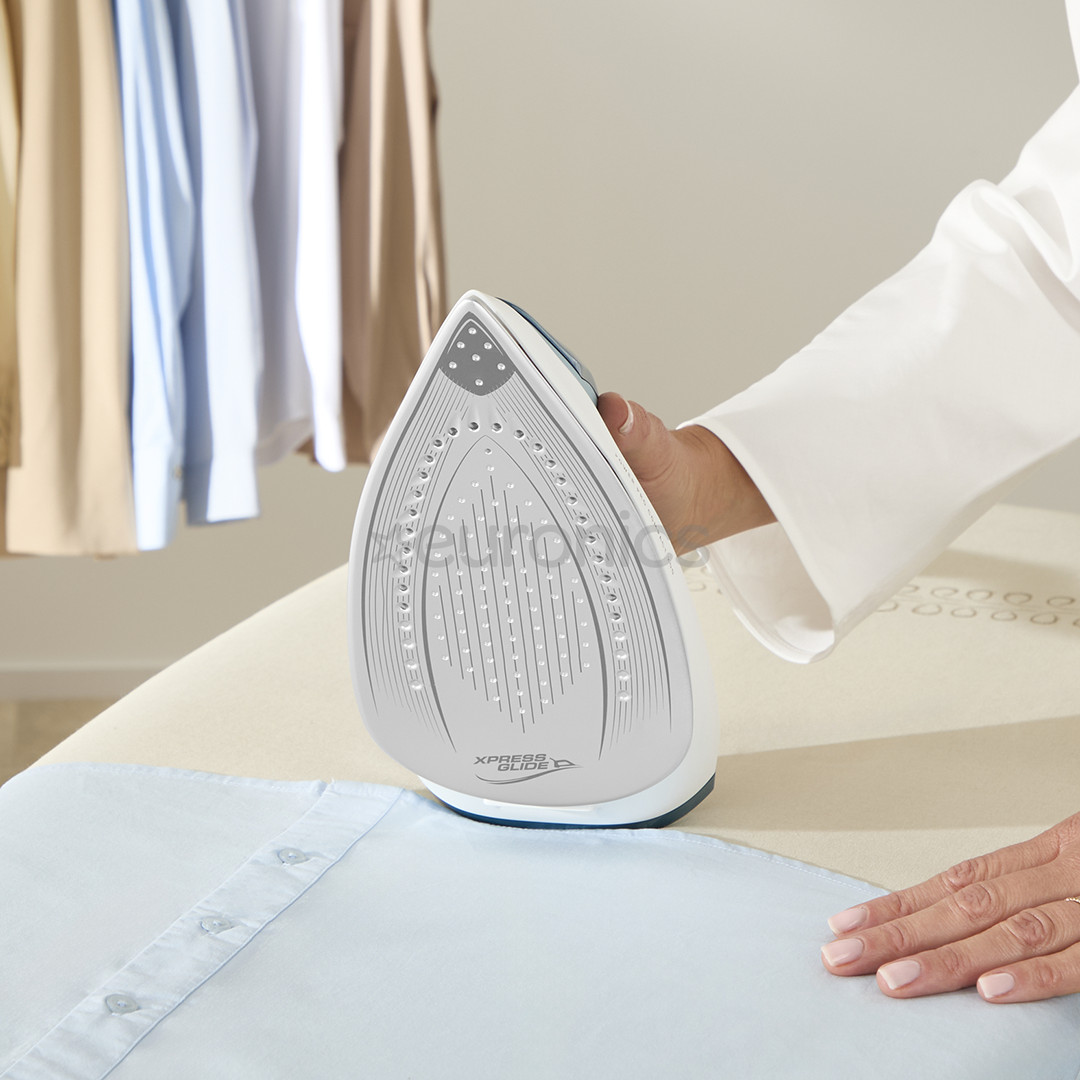 Tefal Power Pro Compact 200, 2400 Вт, голубой/белый - Гладильная система