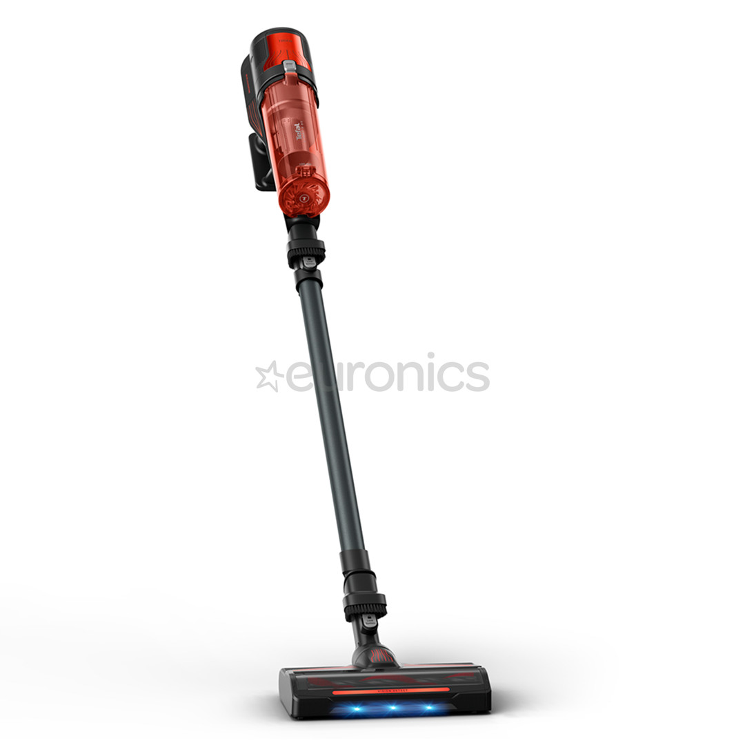 Tefal X-FORCE 8.80, sarkana/tumši pelēka - Bezvadu putekļu sūcējs