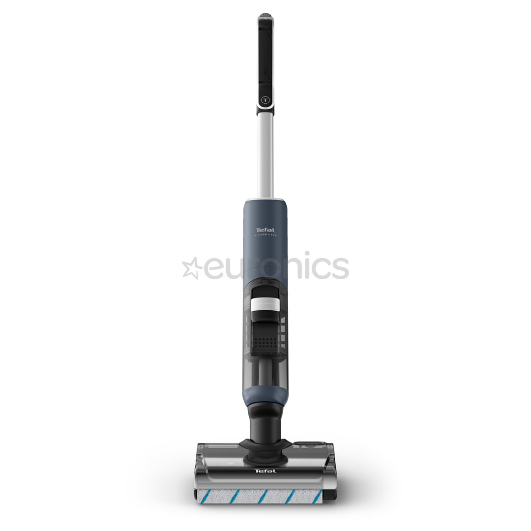 Tefal X-Clean 5 Pro, 2-in-1, Wet & Dry, melna - Bezvadu putekļu sūcējs