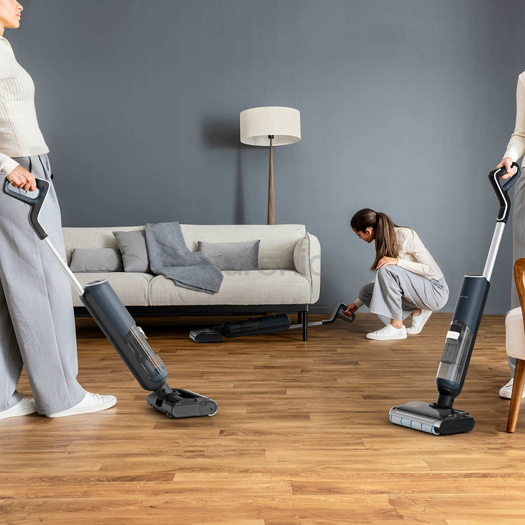 Tefal X-Clean 5 Pro, 2-in-1, Wet & Dry, melna - Bezvadu putekļu sūcējs