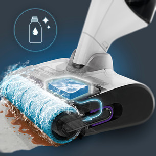 Tefal X-Clean 12, Wet & Dry, white - Cordless vacuum cleaner