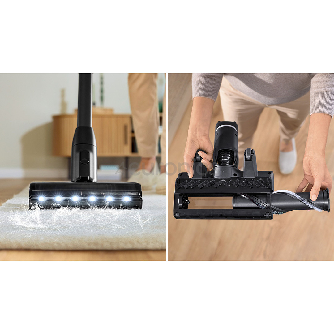 Bosch Unlimited 10 ProPower, melna - Bezvadu putekļu sūcējs