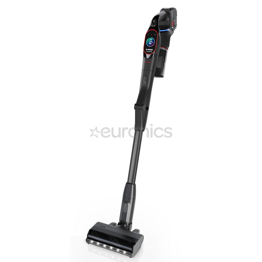 Bosch Unlimited 10 ProPower, melna - Bezvadu putekļu sūcējs