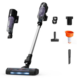 Tefal X-Pert 5.80, violeta/melna - Bezvadu putekļu sūcējs TY5A31E0