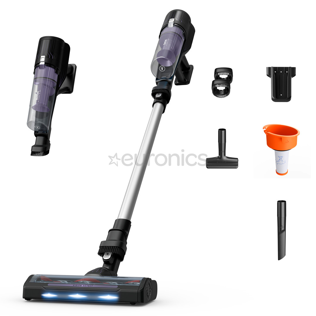 Tefal X-Pert 5.80, violeta/melna - Bezvadu putekļu sūcējs