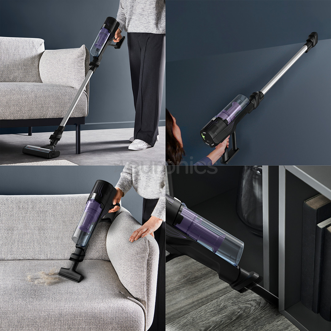 Tefal X-Pert 5.80, violeta/melna - Bezvadu putekļu sūcējs