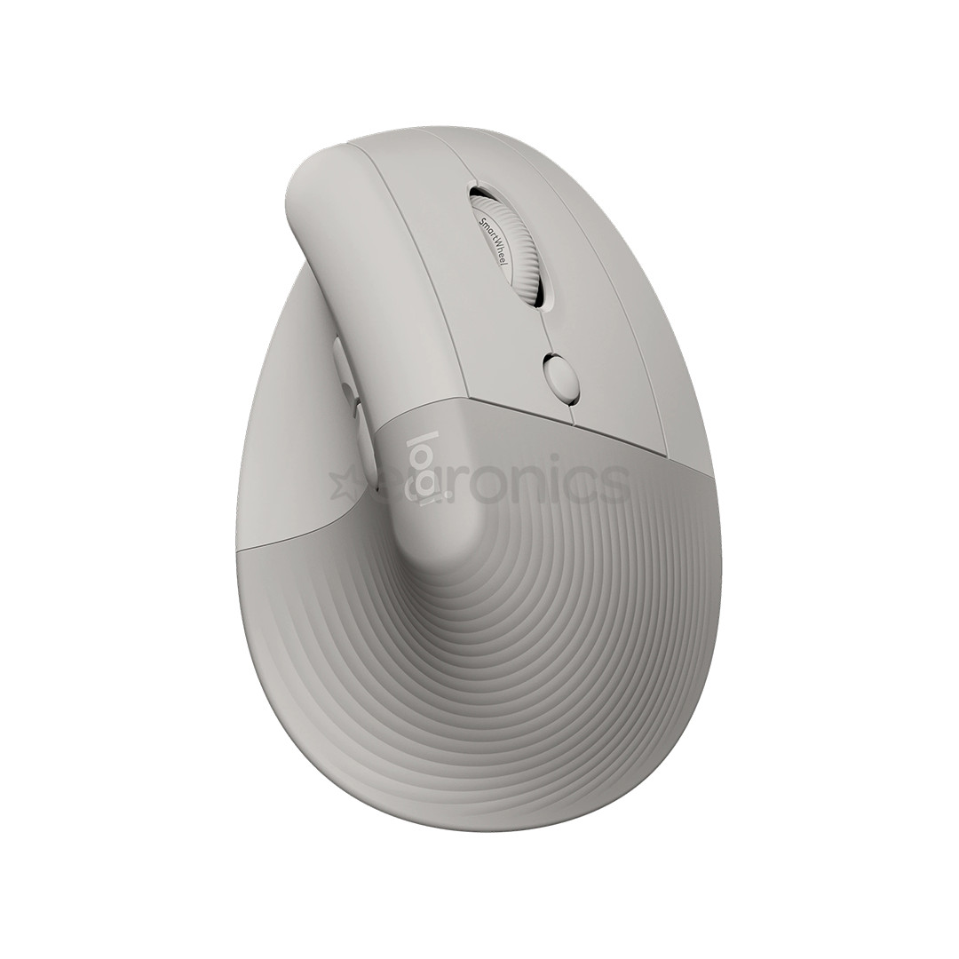 Logitech Lift Vertical Ergonomic, серый - Беспроводная мышь