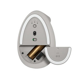 Logitech Lift Vertical Ergonomic, серый - Беспроводная мышь
