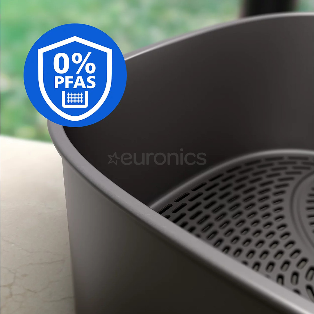 Philips 5000 Series, 9.5 L, 2750 W, steam function, silver/black - Airfryer