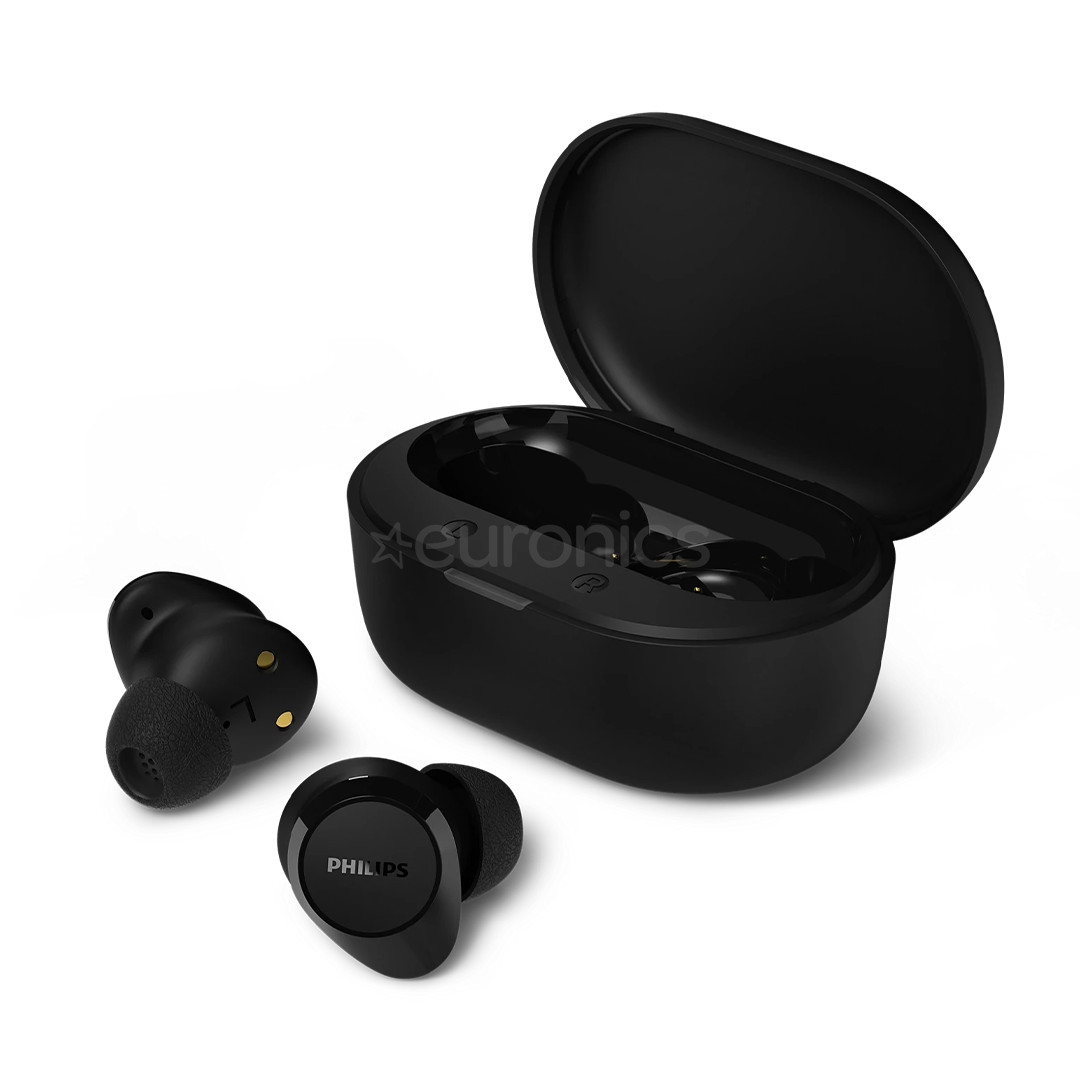 Philips TAT1300, melna - Bezvadu austiņas
